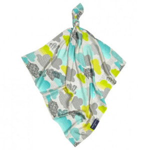 Бебешка пелена от бамбук 120/120 СИВО ОБЛАЧЕ